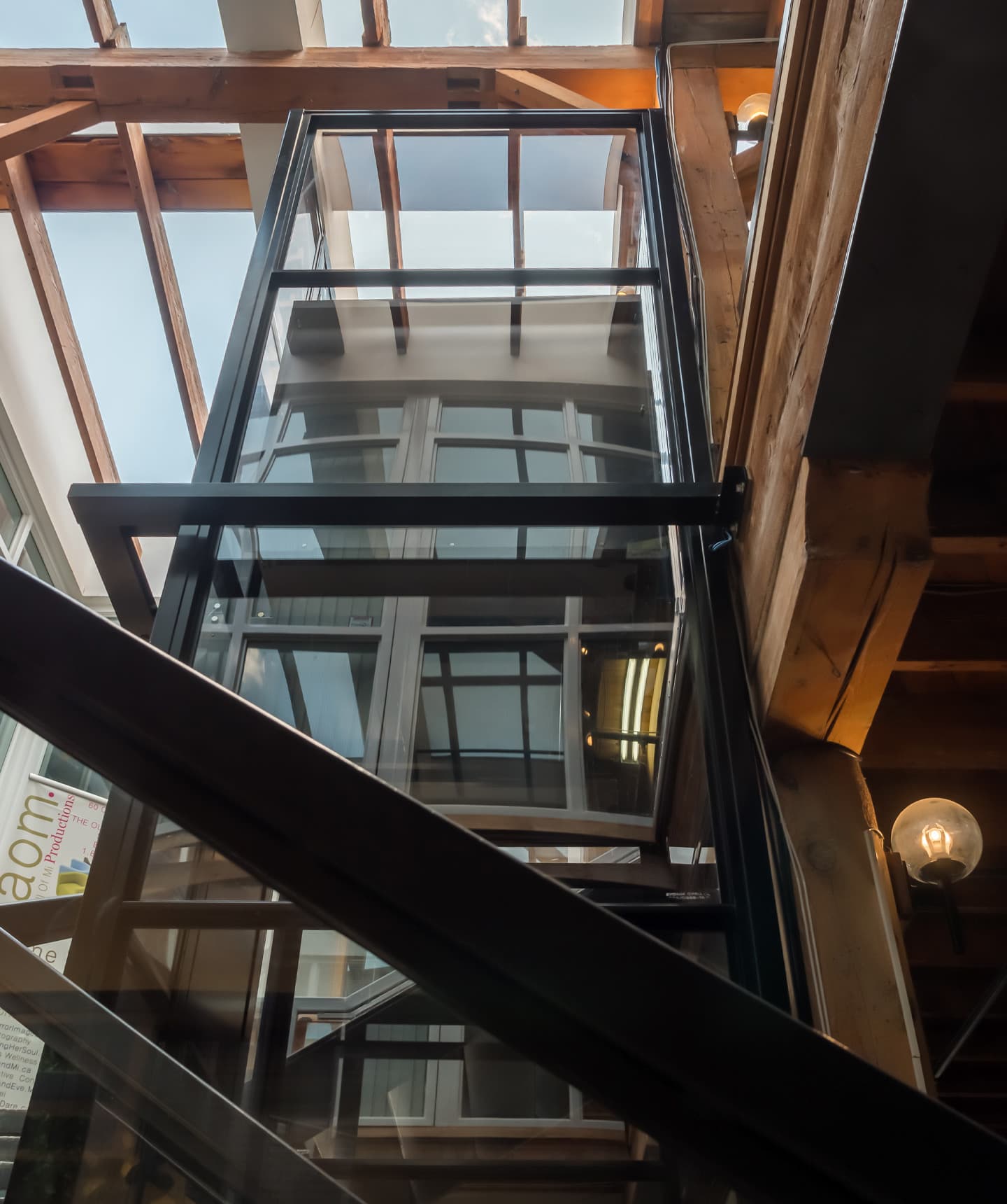 Savaria V-1504 Enclosed Vertical Platform Lift 2