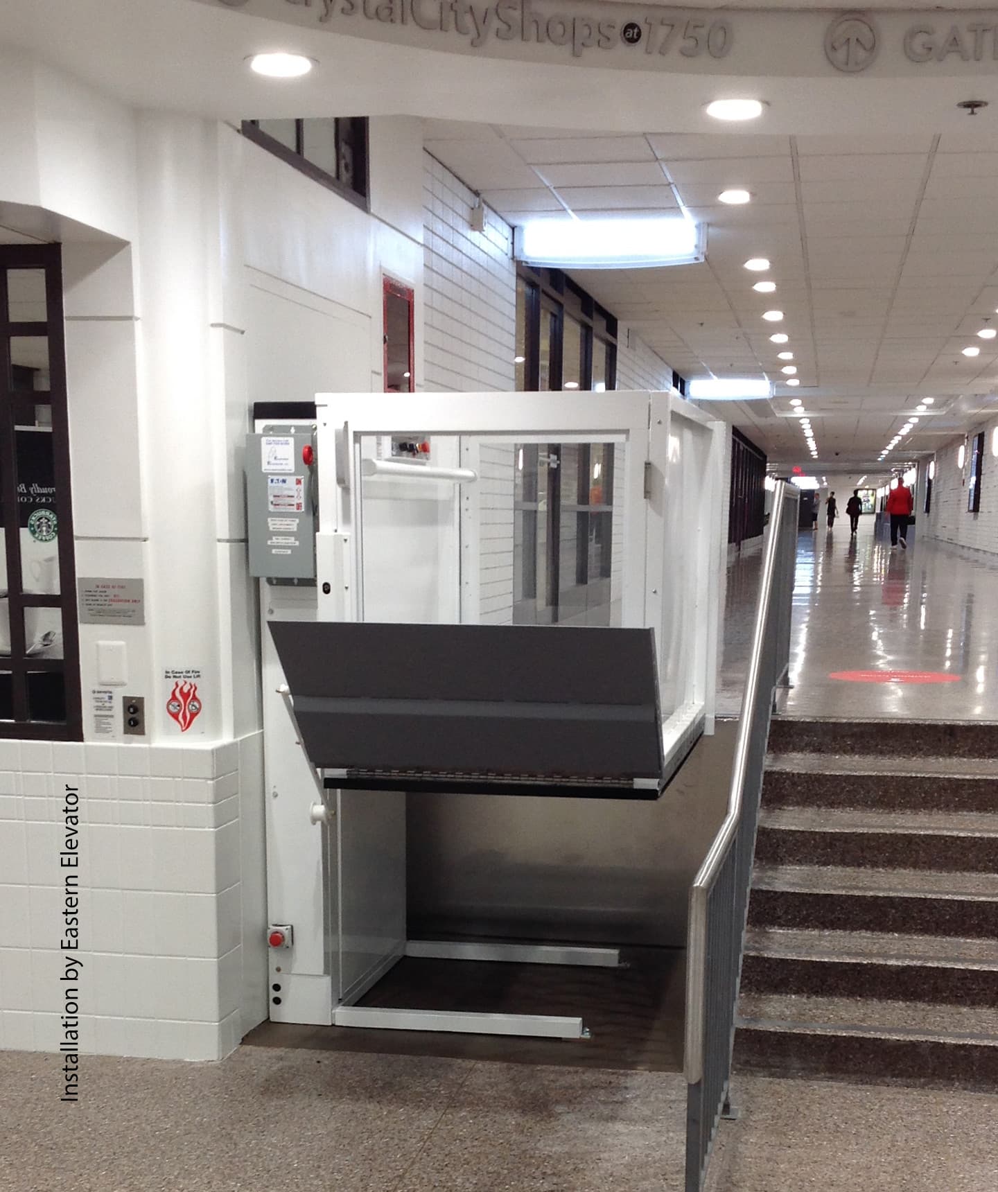Savaria V-1504 Unenclosed Vertical Platform Lift 3